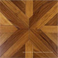 Piso de madera de parquet lujoso